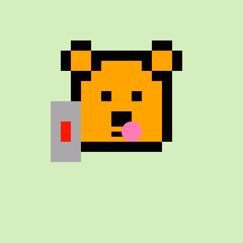 Pixel Bear #18076