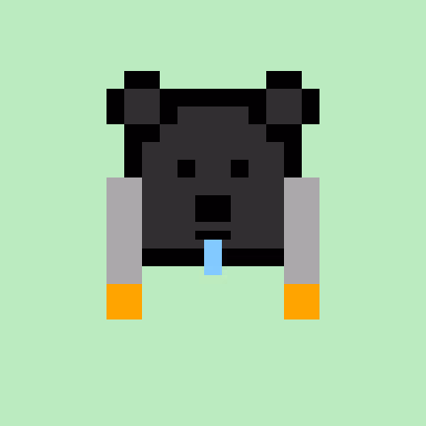 Pixel Bear #14945
