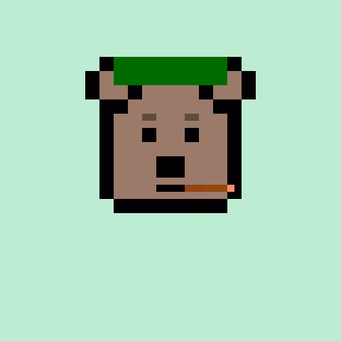 Pixel Bear #7091