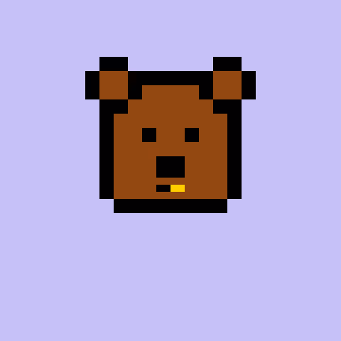 Pixel Bear #3368