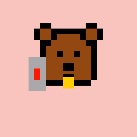 Pixel Bear #71731