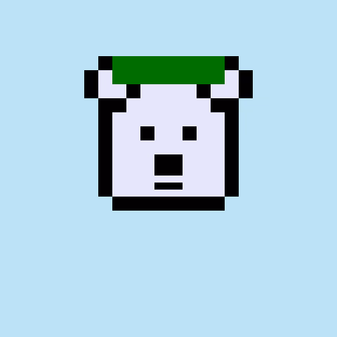 Pixel Bear #48124