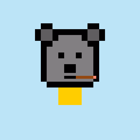 Pixel Bear #48821