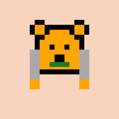 Pixel Bear #35823