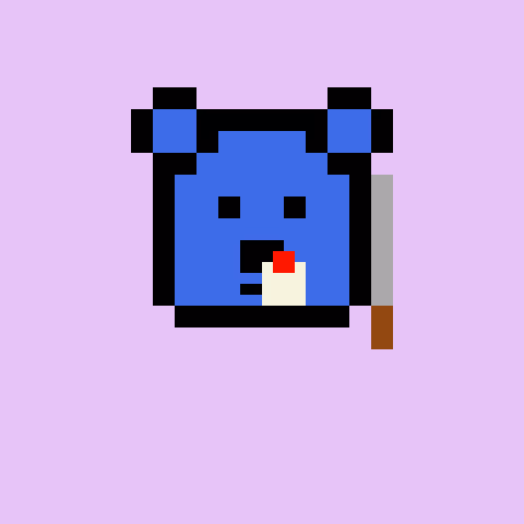 Pixel Bear #39666