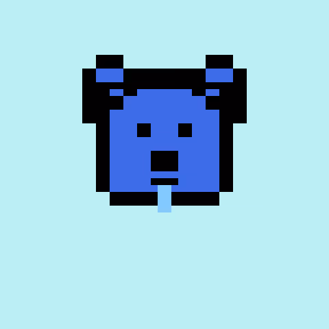 Pixel Bear #13385
