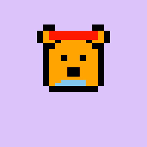 Pixel Bear #77105