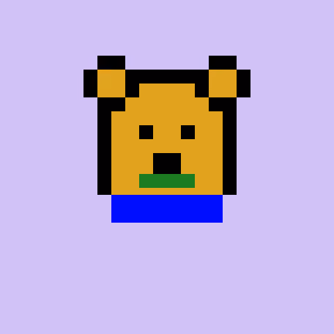 Pixel Bear #57462