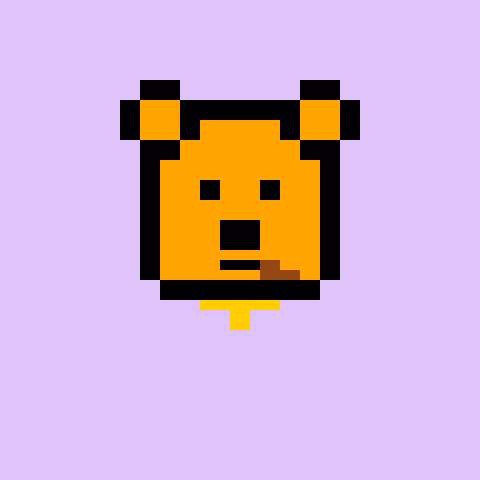 Pixel Bear #47292