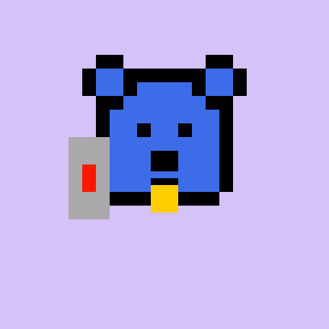 Pixel Bear #6553