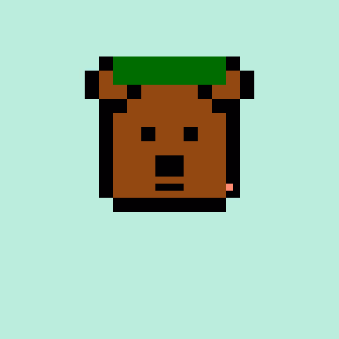 Pixel Bear #147