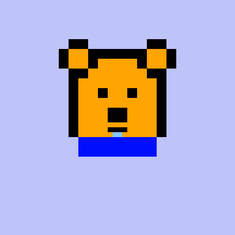 Pixel Bear #15255