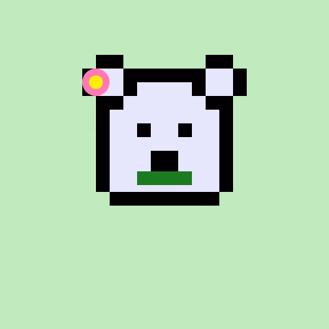 Pixel Bear #17943