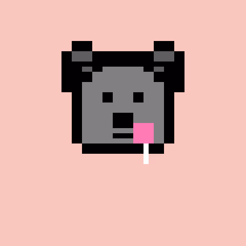 Pixel Bear #44136