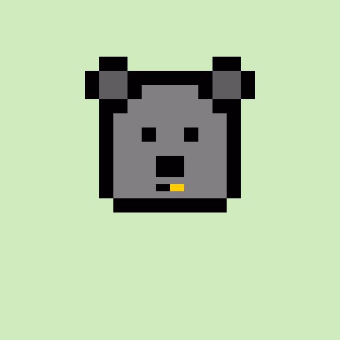Pixel Bear #46105