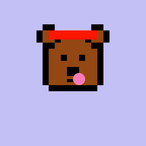 Pixel Bear #45959