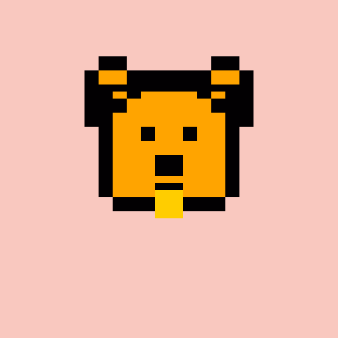 Pixel Bear #78138