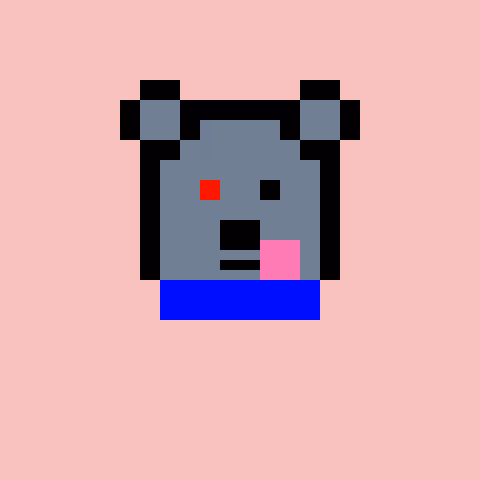 Pixel Bear #2106