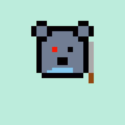 Pixel Bear #55191