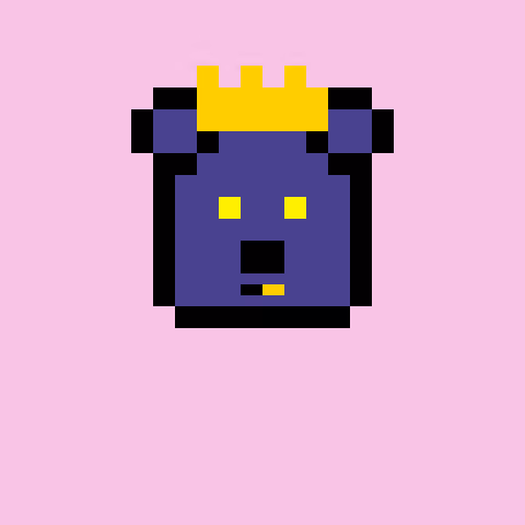Pixel Bear #7422