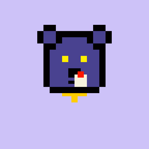Pixel Bear #35722