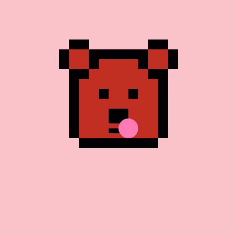 Pixel Bear #8656