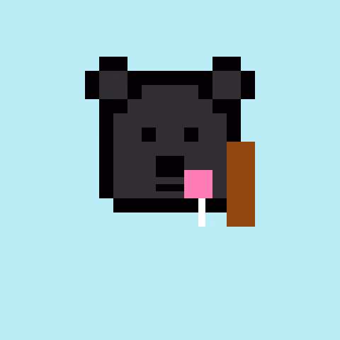 Pixel Bear #45073