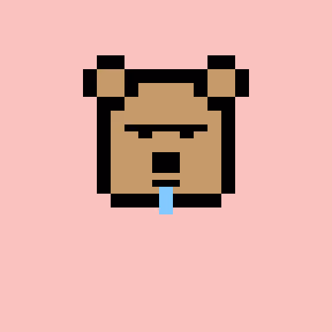 Pixel Bear #67419