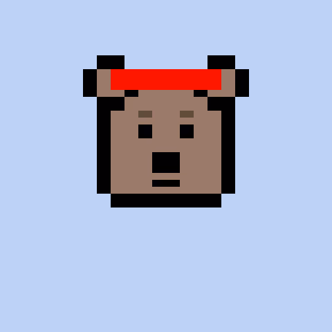 Pixel Bear #53774