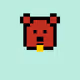 Pixel Bear #74285