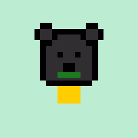 Pixel Bear #18726