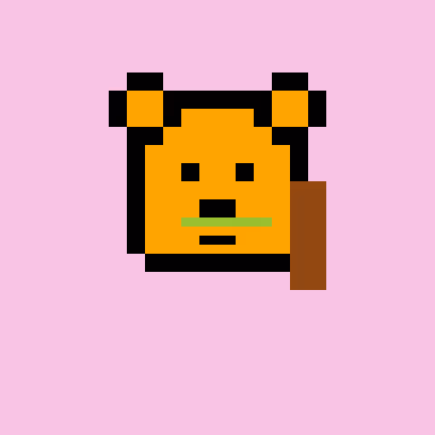 Pixel Bear #9602