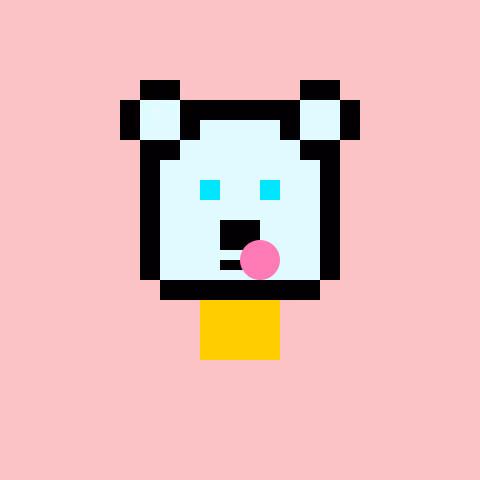 Pixel Bear #72733