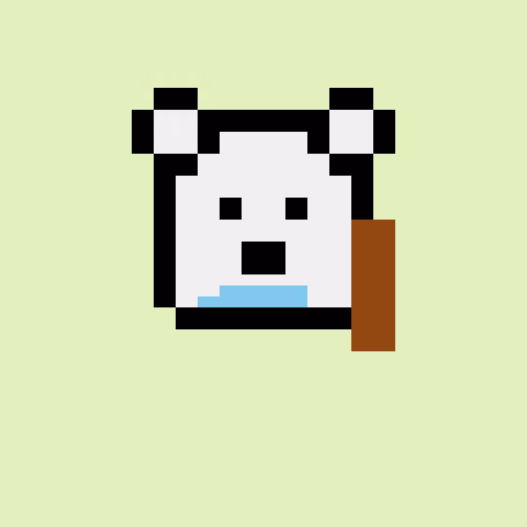 Pixel Bear #9487