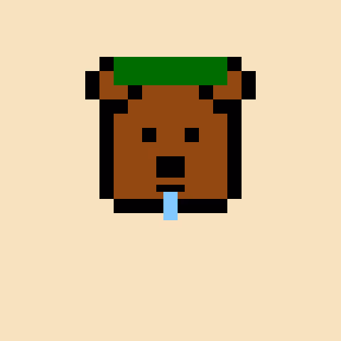 Pixel Bear #21807