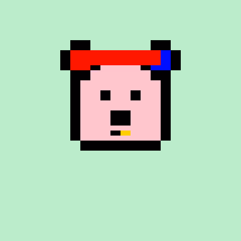 Pixel Bear #66504