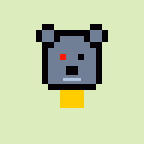 Pixel Bear #45888