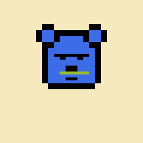 Pixel Bear #50810