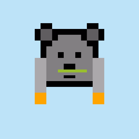 Pixel Bear #26789