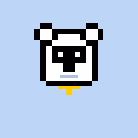 Pixel Bear #44377