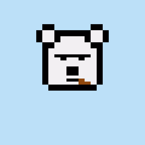Pixel Bear #49489