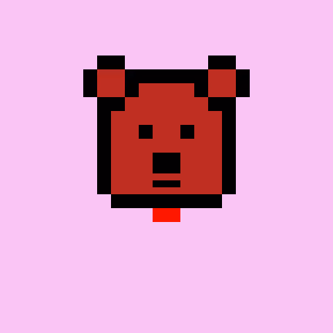 Pixel Bear #12522