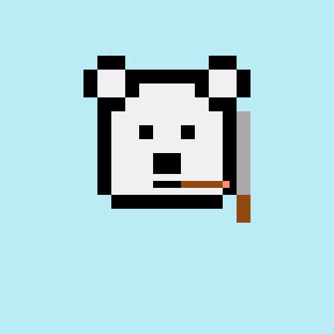 Pixel Bear #51606