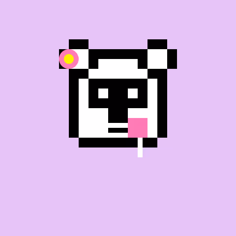 Pixel Bear #44670