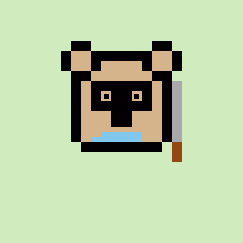 Pixel Bear #73845