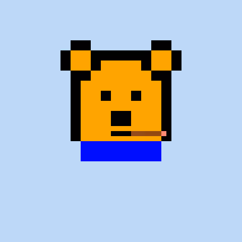 Pixel Bear #77734