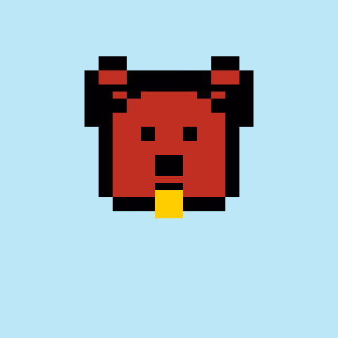 Pixel Bear #53033