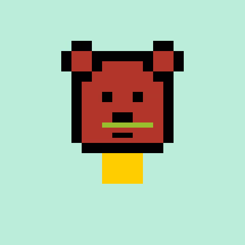 Pixel Bear #3531