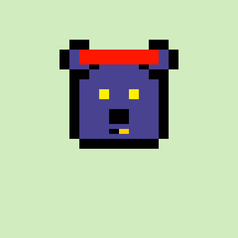 Pixel Bear #46028