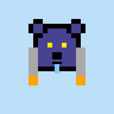 Pixel Bear #67250